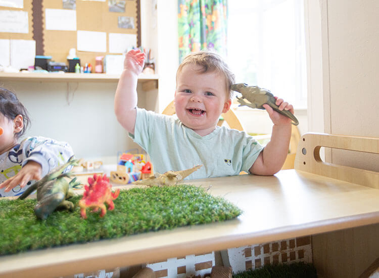 Children Playing at Ragamuffins Nursery