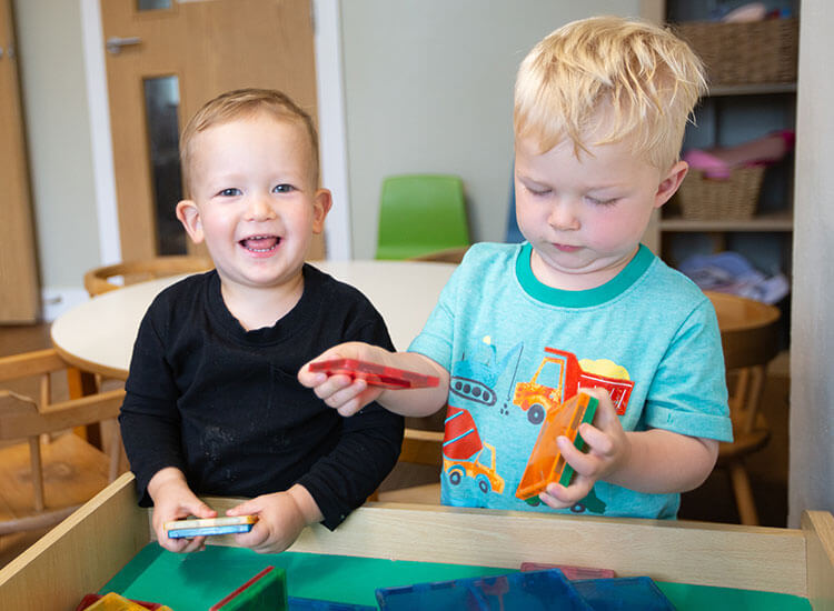 Children Playing at Ragamuffins Nursery