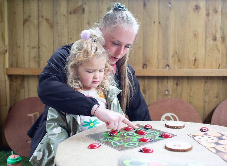 Children Playing at Ragamuffins Nursery