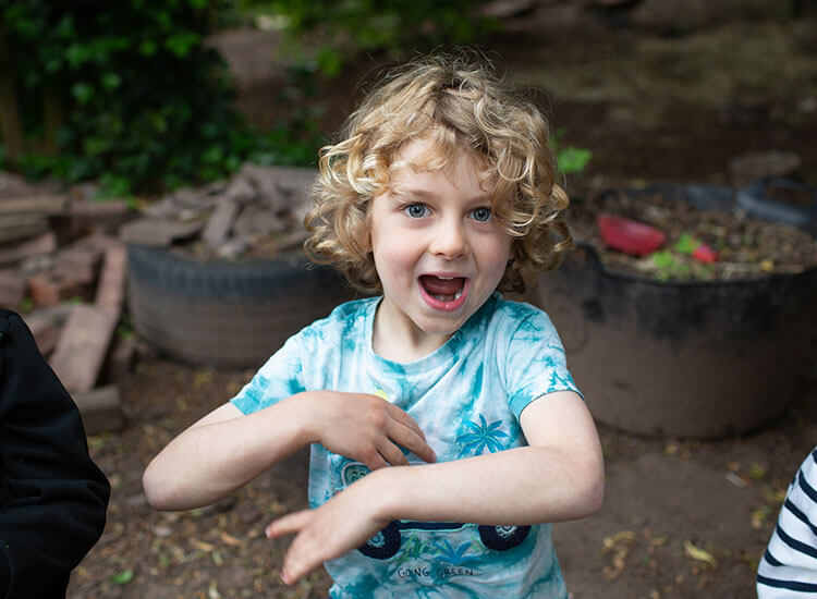 Children Playing at Ragamuffins Nursery