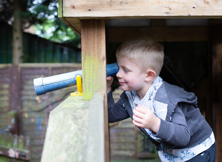 Children Playing at Ragamuffins Nursery